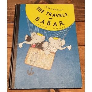 Vintage The Travels of Babar 1961 Jean de Brunhoff